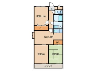 サンシティ成田の物件間取画像